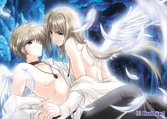 imagenes de angeles de amor. yaoi, amor, angeles, anime