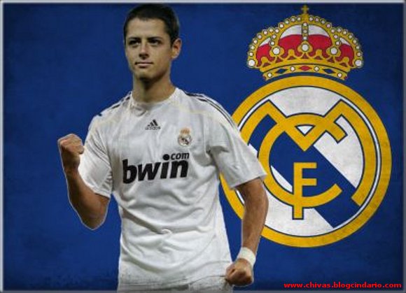 ¿Te lo imaginas de blanco a Chicharito?