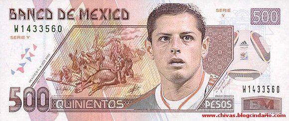 Billete de 500 pesos