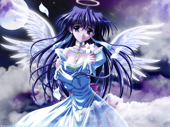 imagenes de angeles anime. un angel desoladoTags: angeles